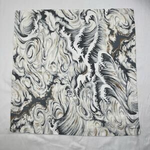 Pottery Barn cotton-linen marbled print napkins, set of 4, dinner, party, lunch.